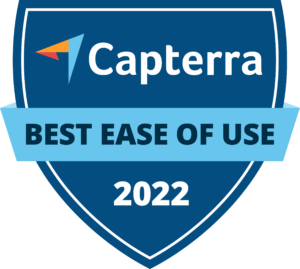 Capterra Badge Best Ease of Use2022