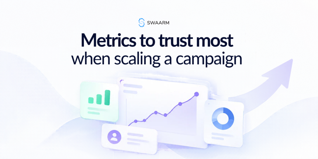 Metrics to Trust When Scaling a Campaign in 2026